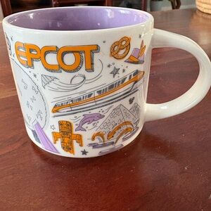 Starbucks Disney Parks EPCOT Themed Mug 2019 Been There Series Pin Drop Collecti